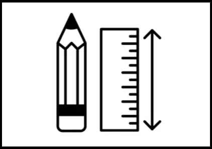 Measure step in Straight Up Printing process